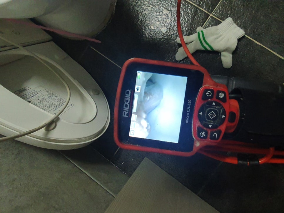 권선구변기막힘 곡반정동 변기막힘 원룸변기음식물 현장 상황