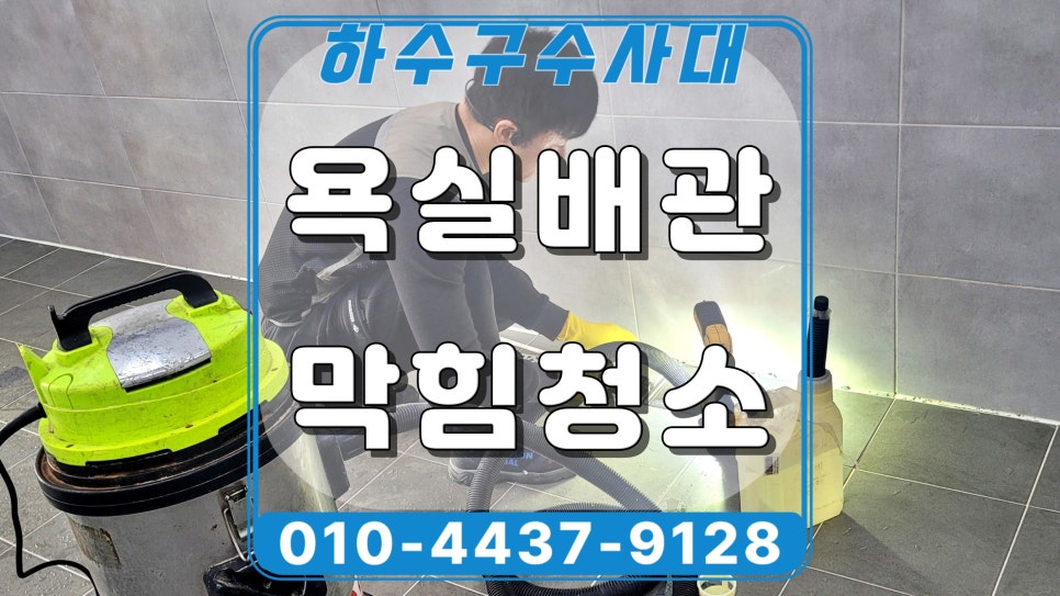 기흥구 보정동 욕실 하수구막힘, 배수구역류 석회 제거작업 원인 분석